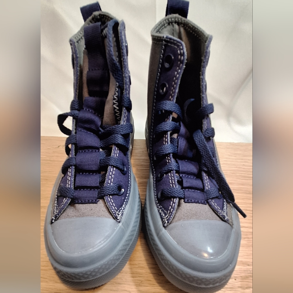Converse All Star Chuck Taylor High Top Blue Sneakers Women's Size 5.5 - Picture 7 of 9
